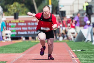 special olympics down girl